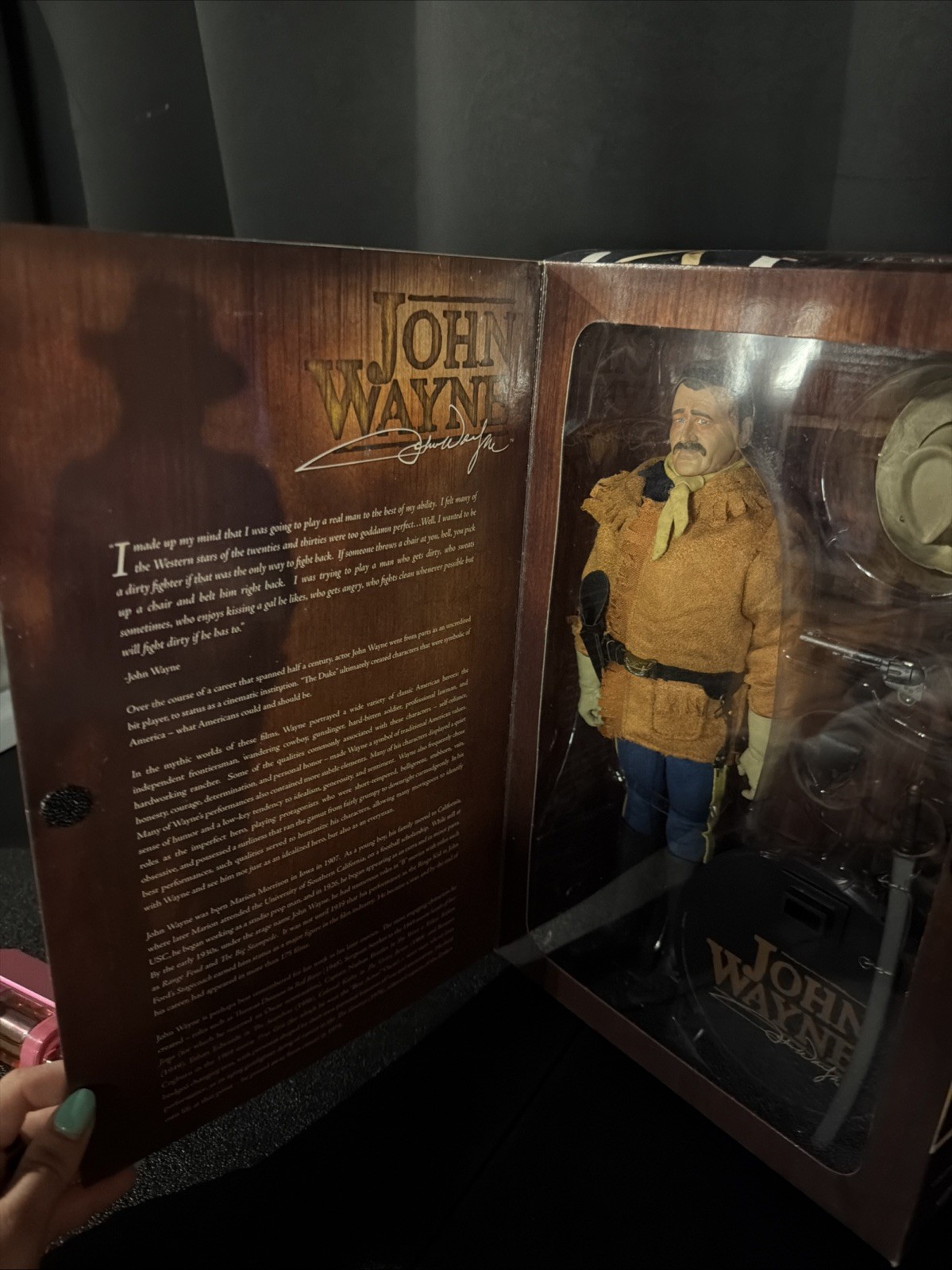 Sideshow John Wayne as U.S. Cavalry Officer 12” Figure Exclusive MIB