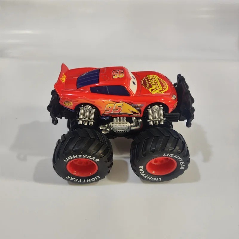 Disney Pixar Cars Lightning McQueen Monster Truck Tow Mater Cruz Ramirez