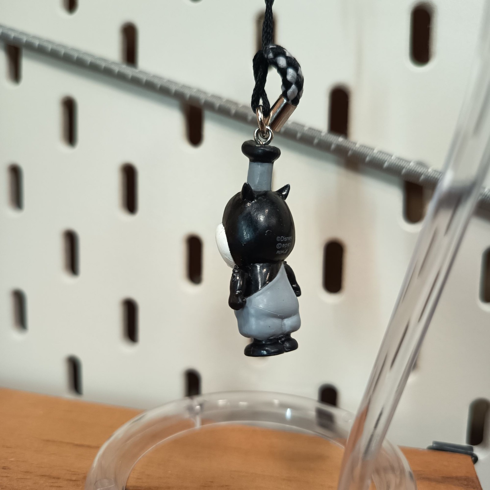 KEWPIE Baby as STEAMBOAT WILLIE PETE 1″ Mini Figure KEYCHAIN CHARM Toy Miniature