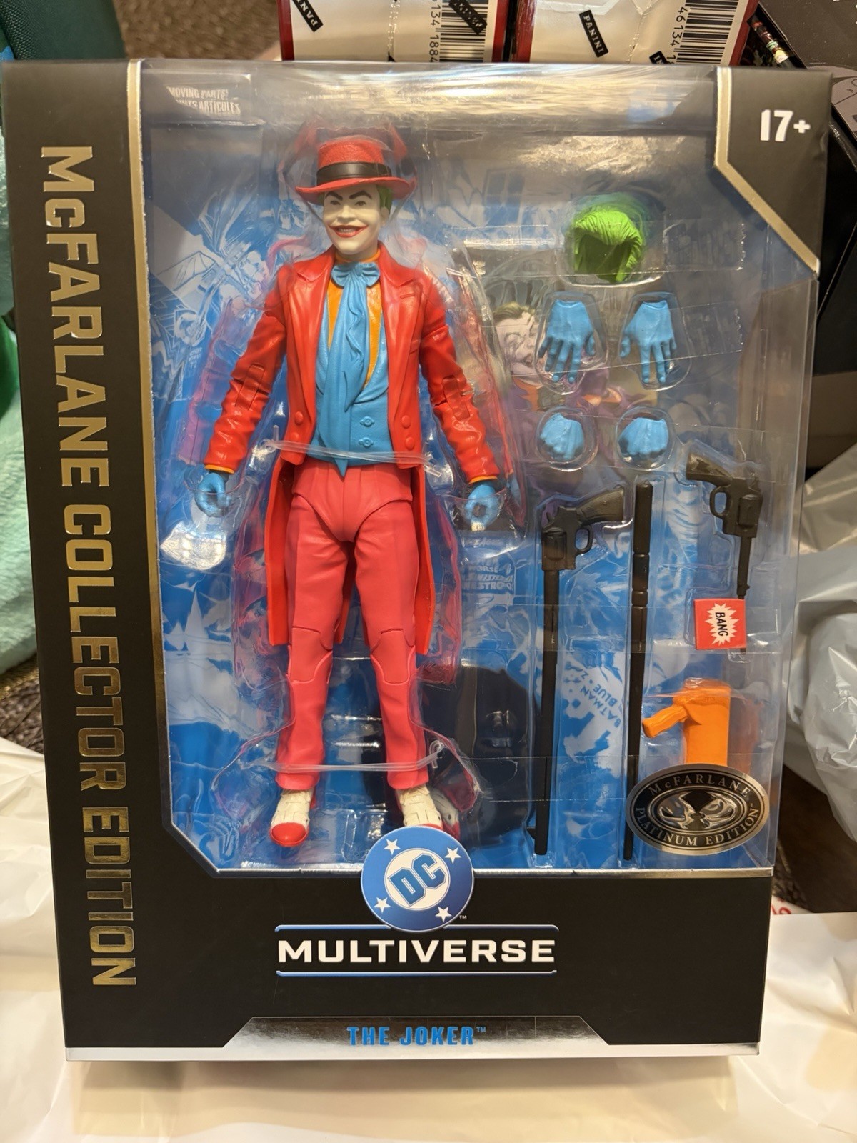 MCFARLANE DC MULTIVERSE JOKER (JACK NICHOLSON) COLLECTOR EDITION, PLATINUM CHASE