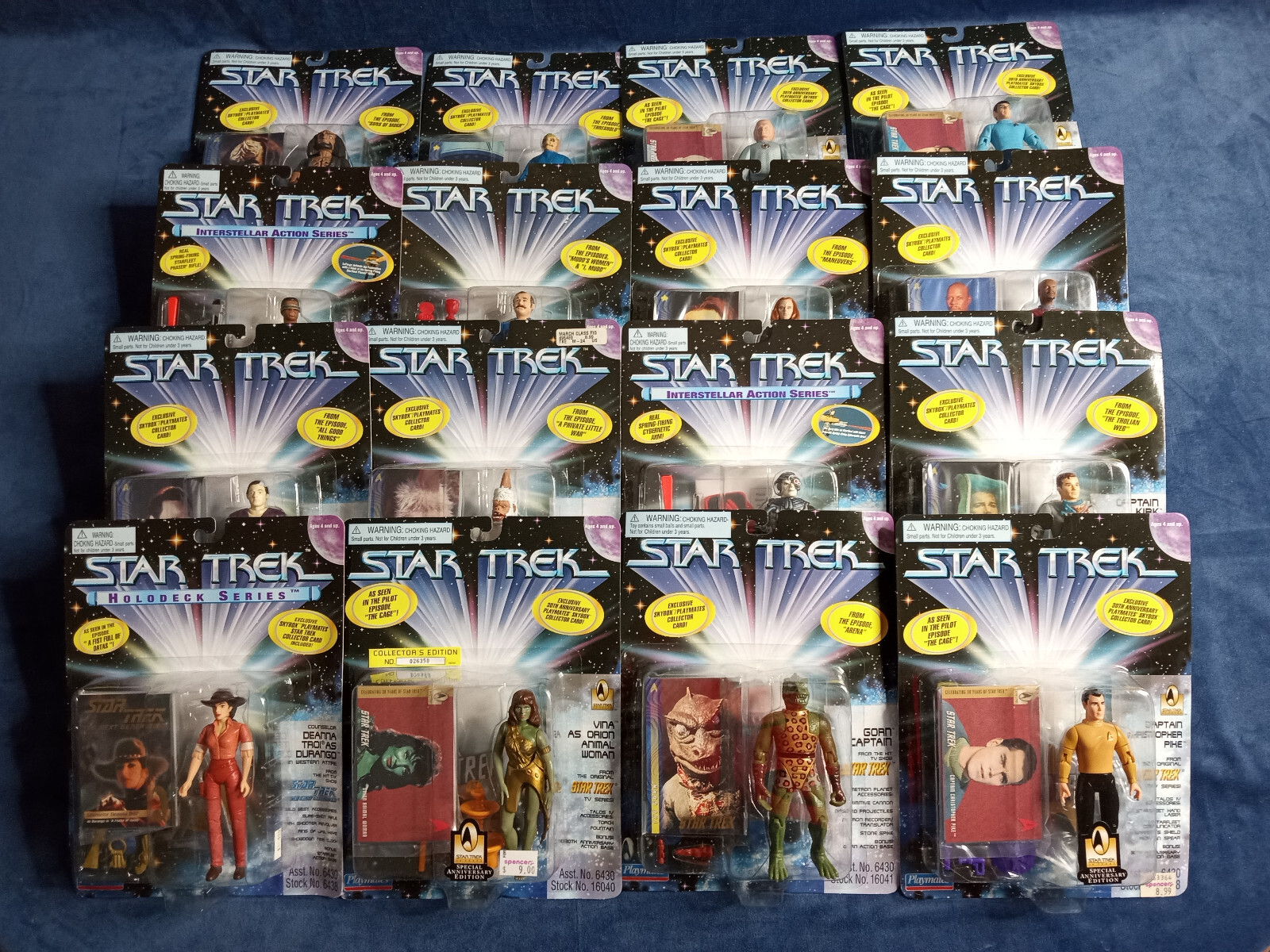 Playmates Star Trek Asst. 6430 Action Figures ’95-’97: You Choose your Favorite