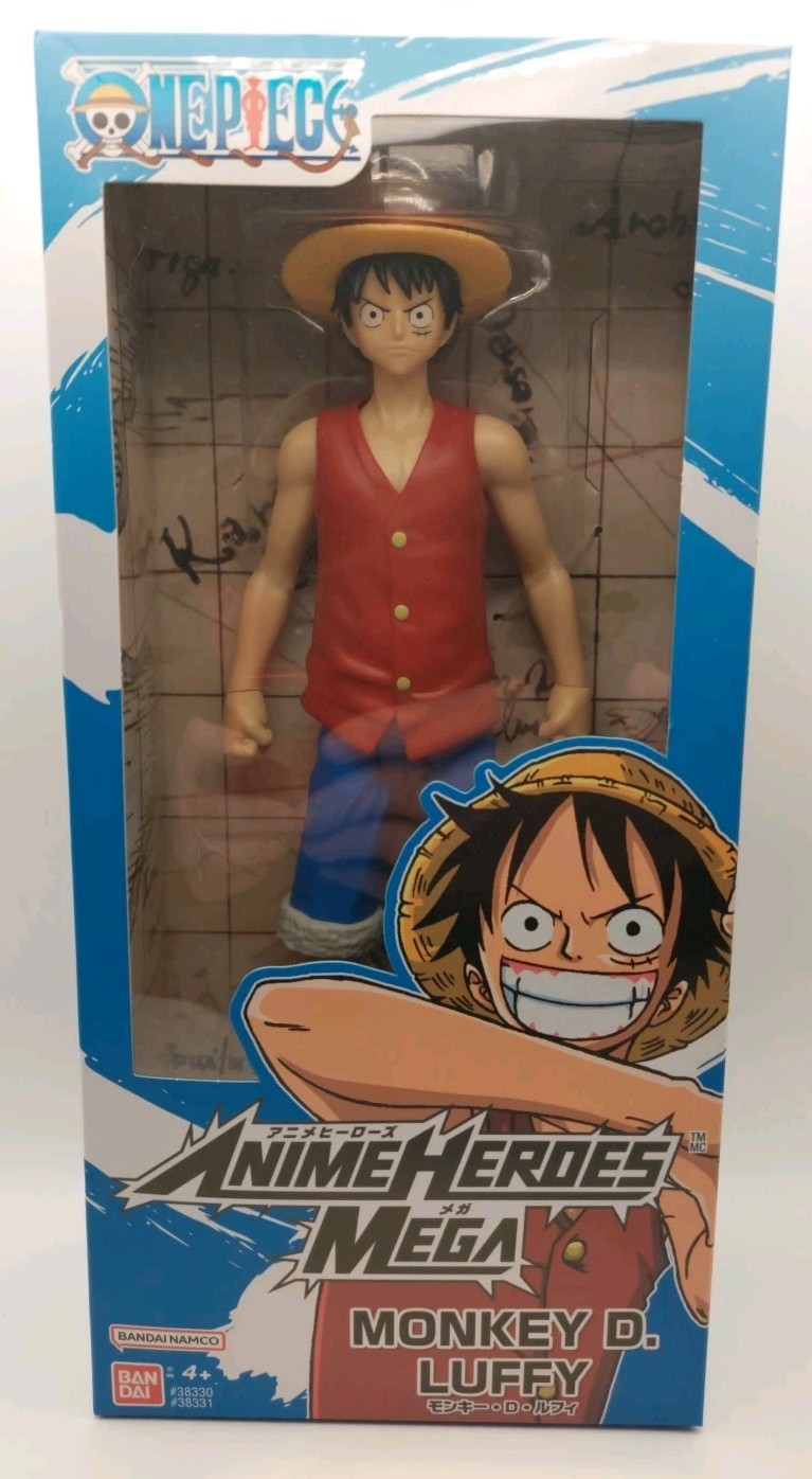Anime Heroes Mega Monkey D. Luffy – One Piece Action Figure – New in Box