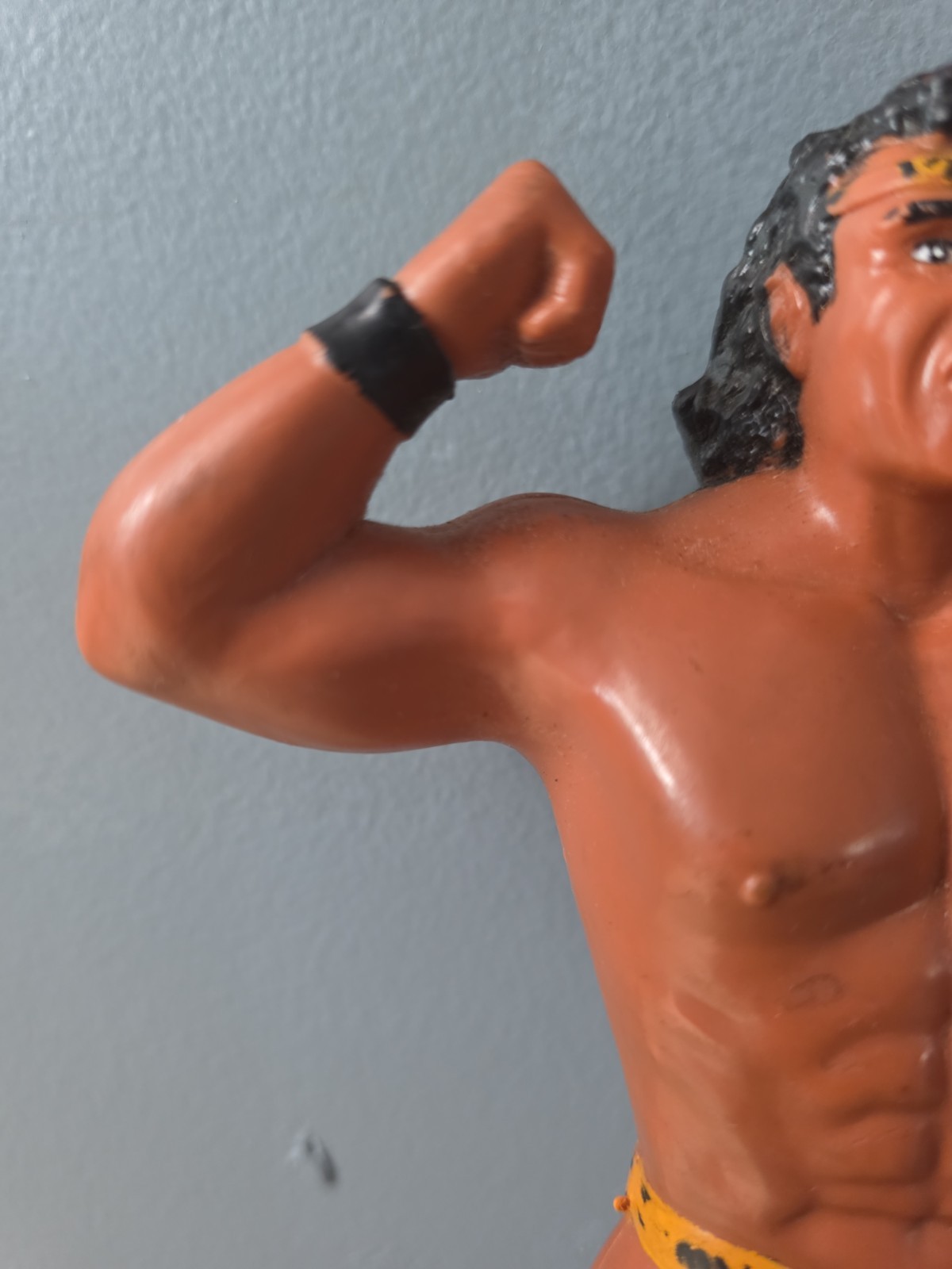 WWF LJN Jimmy Snuka Great Shape! Original Paint Vintage Titan Sports
