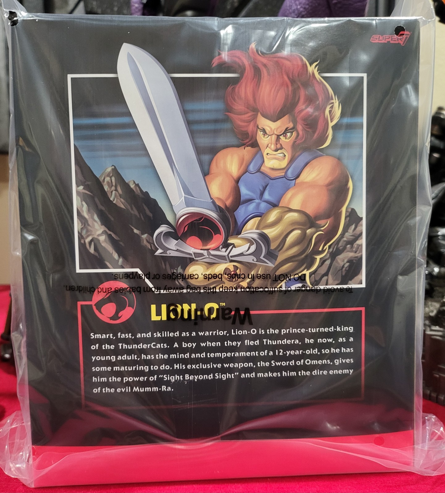 Super7 ULTIMATES! ThunderCats Lion-O 7″ 2025 Version Action Figure **IN STOCK**
