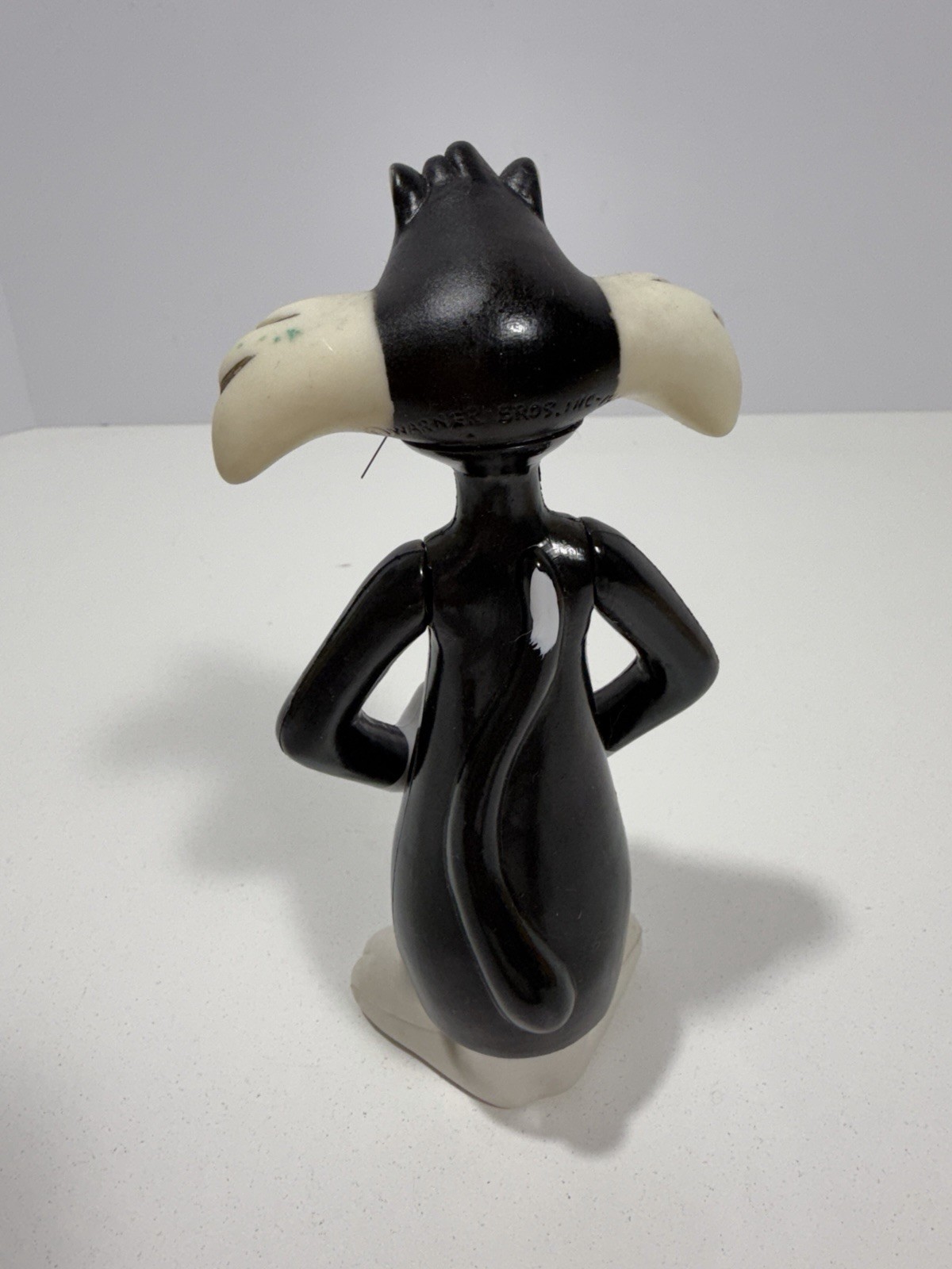Vintage Warner Bros 1976 DAKIN 7″ SYLVESTER The Cat Posable Figure Hong Kong !!!