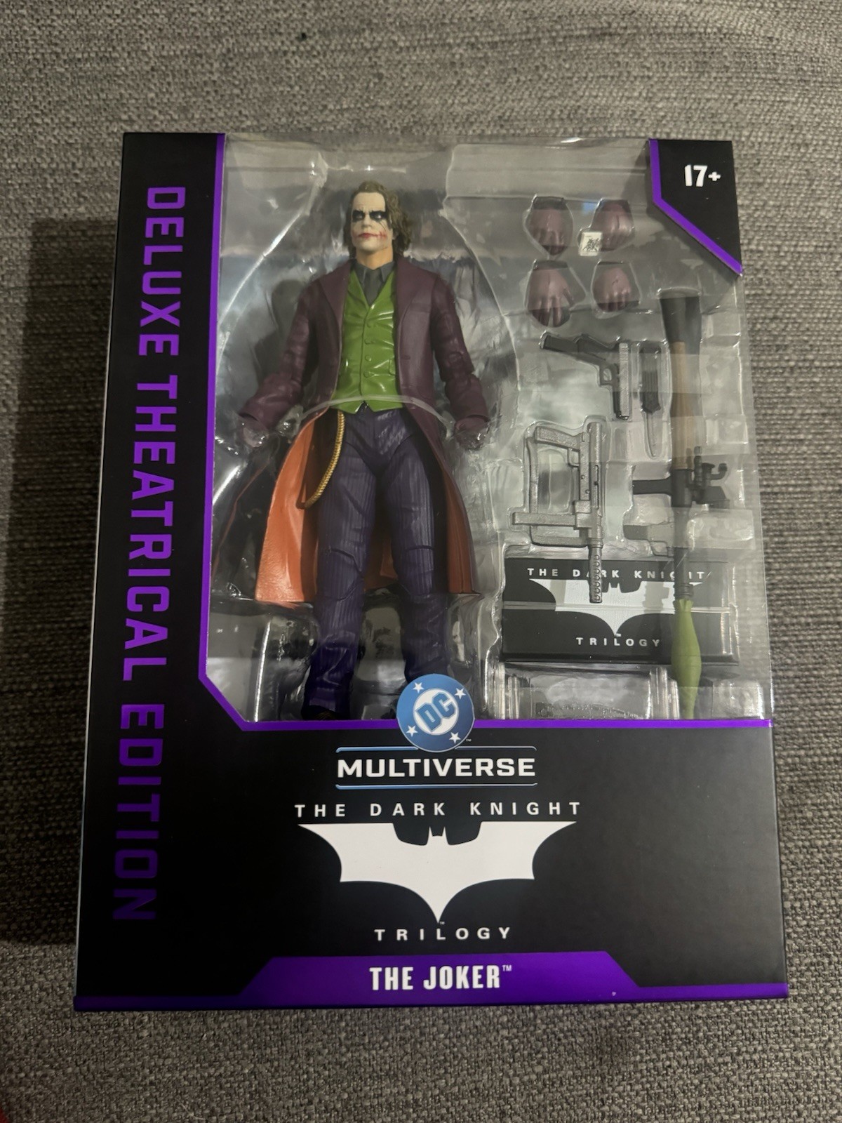 McFarlane DC Deluxe Theatrical Edition The Dark Knight Joker 7″ Action Figure