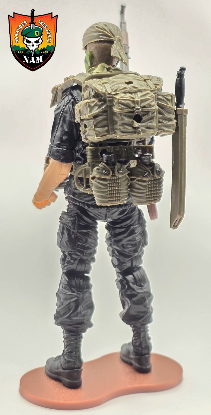 VIETNAM MACV-SOG SPECIAL OPERATOR – Marauder GR 1:18 Scale 4″ GI Joe Type Figure