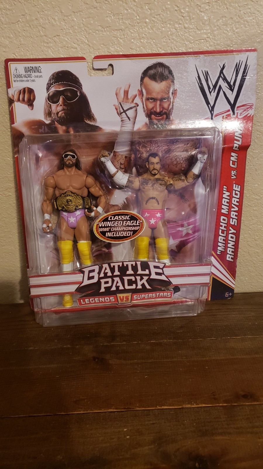 WWE Mattel Battle Pack Series 14 CM Punk Macho Man Randy Savage 2011 Rdad All