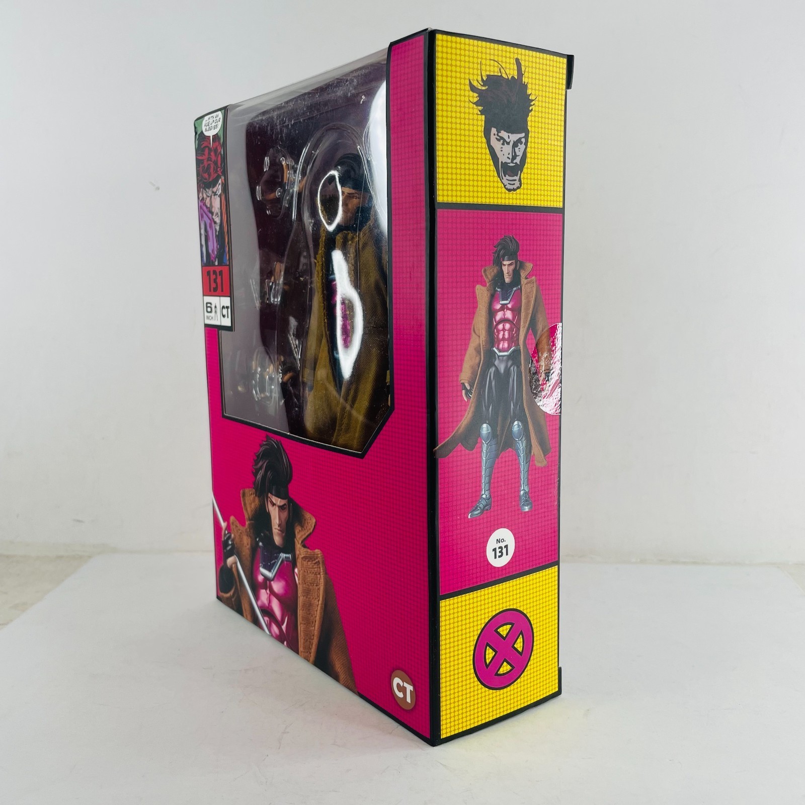 Gambit X-Men Comic Version w/Accessory 6″ Action Figure CT Toys #131 New Box