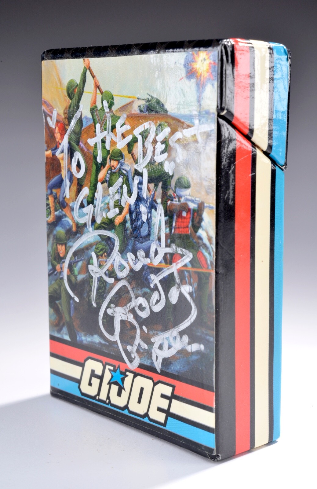 Sealed – Signed – 2007 G.I. JOE 25th Anniversary Playing Cards Set Deck – LQQK!