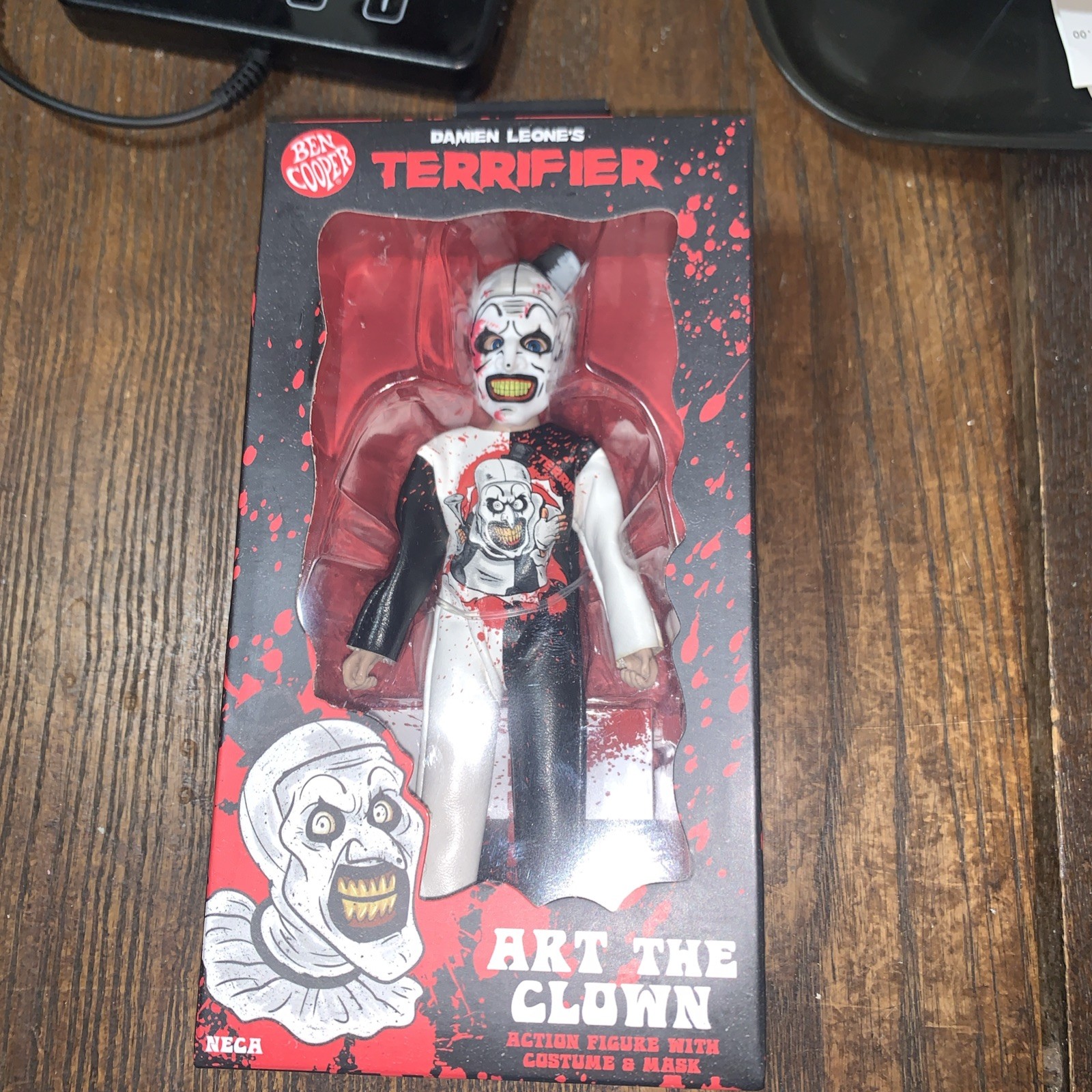 NECA Ben Cooper Art the Clown Terrifier Figure Size 5.5″