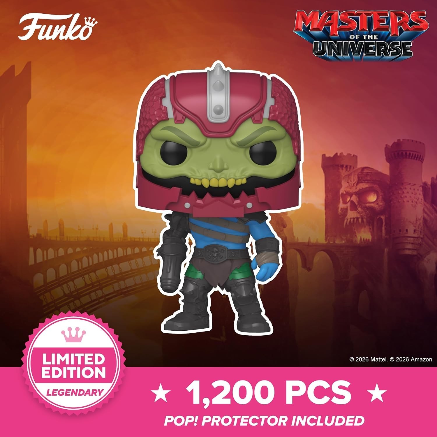 Funko Pop! Masters of the Universe Trap Jaw Legendary LE 1200