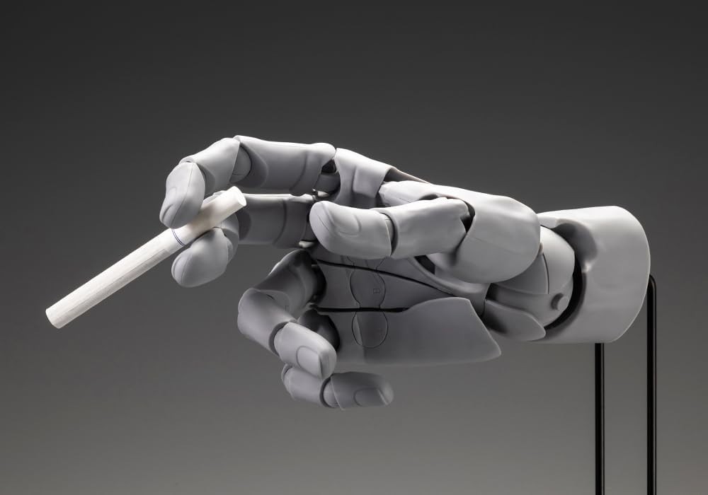 Kotobukiya Takahiro Kagami Artist Reference Hand Model 1/1 Gray Right Figure