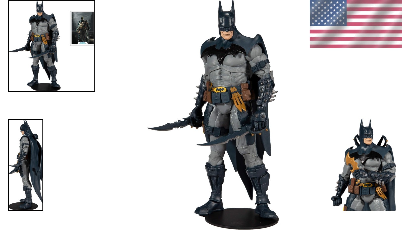 DC Multiverse Batman Action Figure 7″ Todd McFarlane Design**//