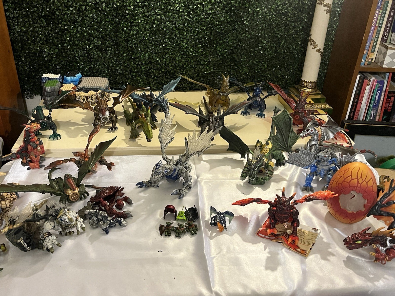 Mega Bloks Dragons XL Large Lot – Complete Dragons & Extras Krystal Wars