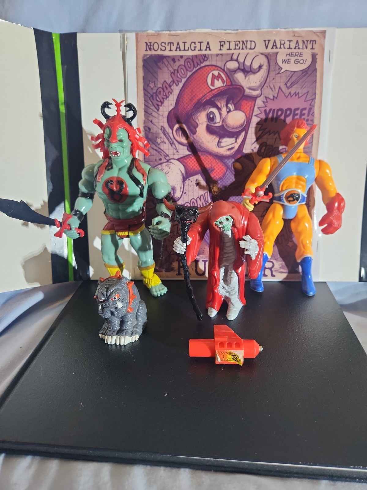 Vtg Thundercats Near Complete 1985 LJN Vintage Lion-O Mum-Ra Mummy Power Ring