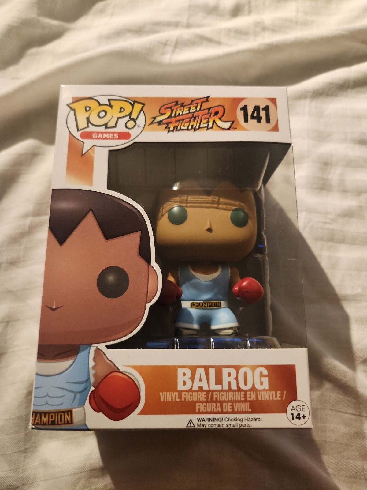 Funko – POP! Street Fighter 141- Balrog Vinyl Action Figure New Wear Dents