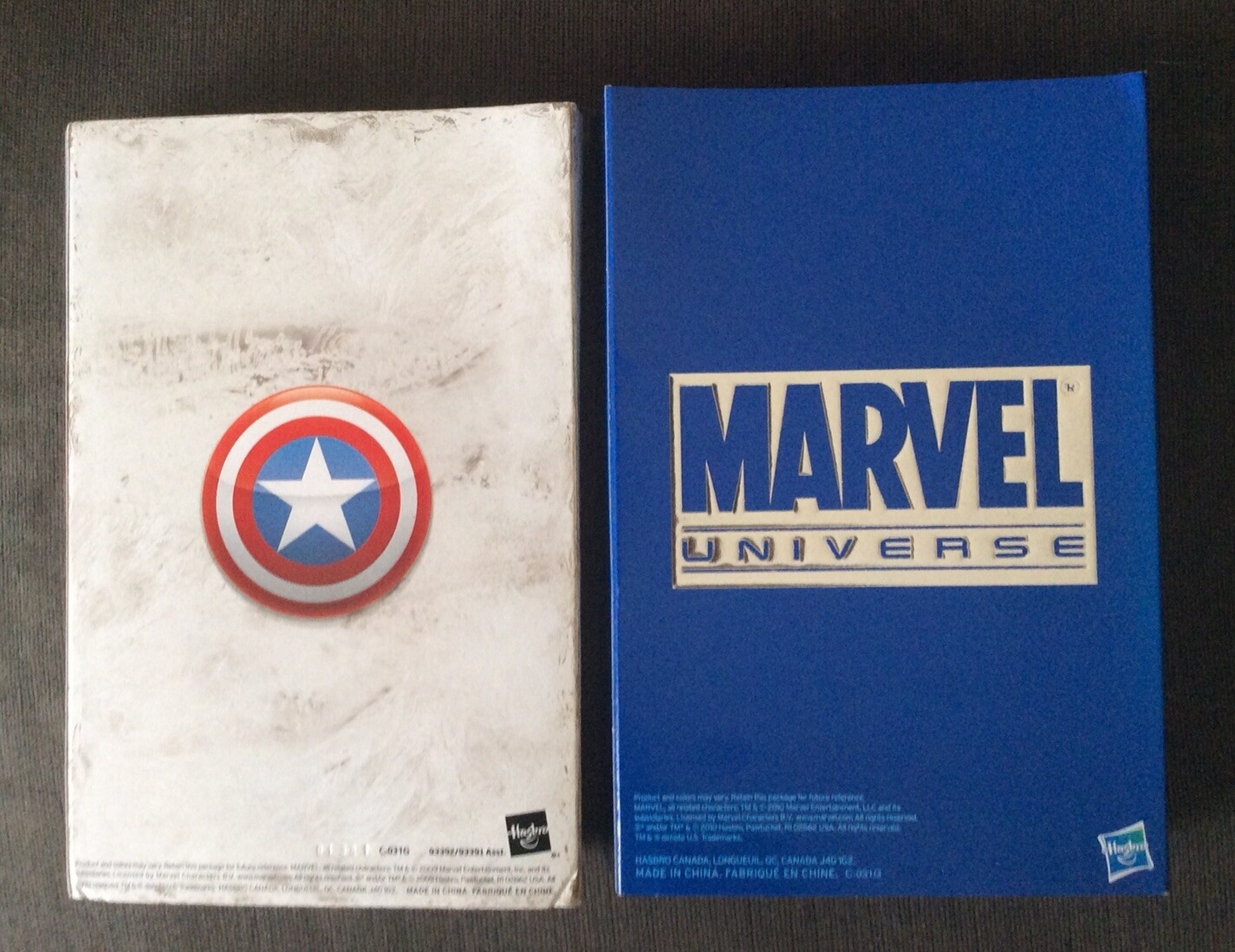HASBRO CAPTAIN AMERICA SAN DIEGO COMIC CON ACTION FIGURE LOT (2) MIB FREE SHIP