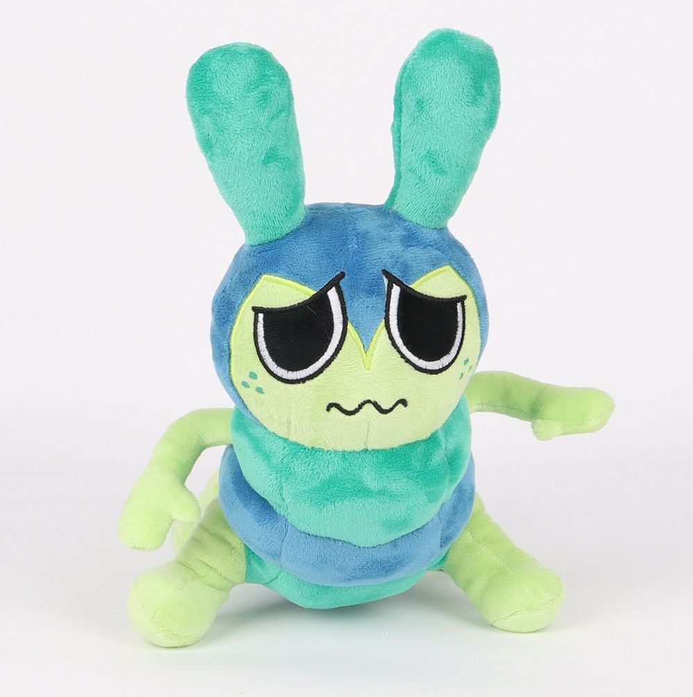 Squirm Plush 10.7in Spring Quilt Squirm Plushie Toy for Game Fans TL