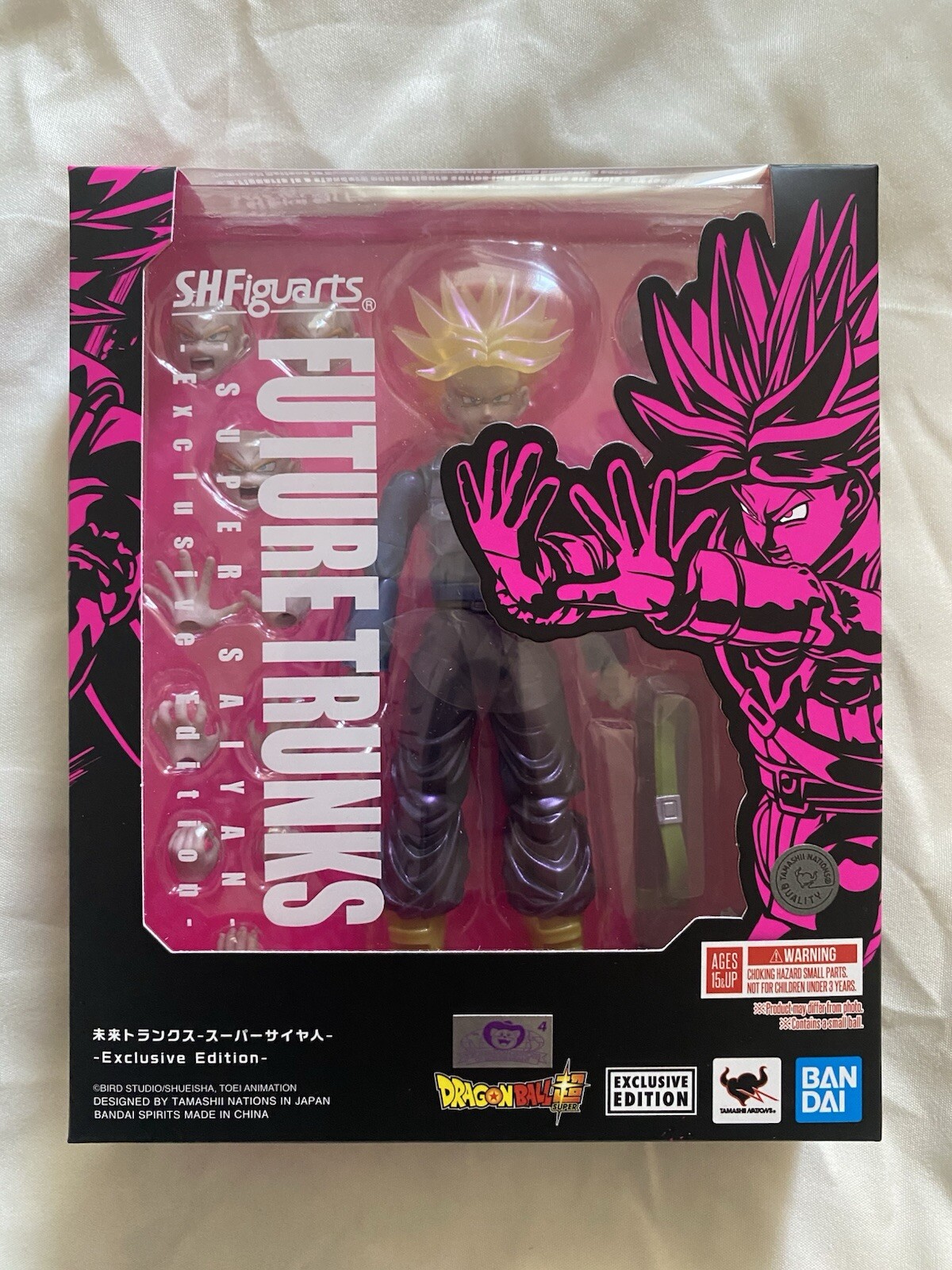 SAN DIEGO COMIC CON 2024 TAMASHII NATIONS S.H. FIGUARTS FUTURE TRUNKS DBS NIB
