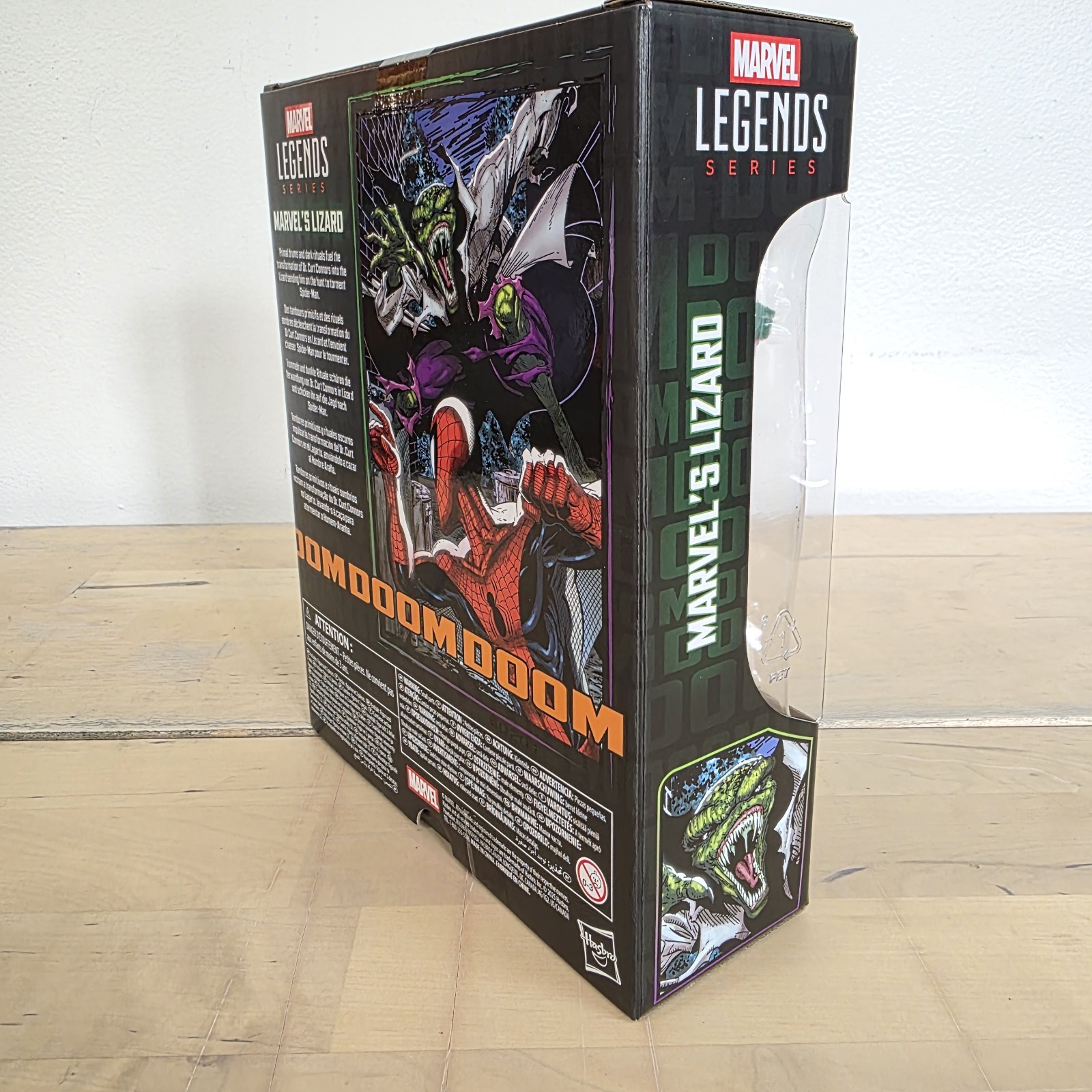 Spider-Man Marvel Legends Series Marvel’s Lizard 6″ Exclusive Figure In Hand