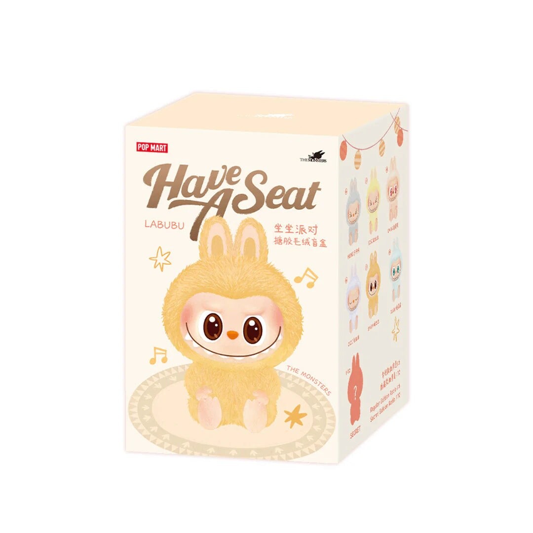 *USA* AUTHENTIC POP MART LABUBU THE MONSTERS HAVE A SEAT (VINYL FACE BLIND BOX)