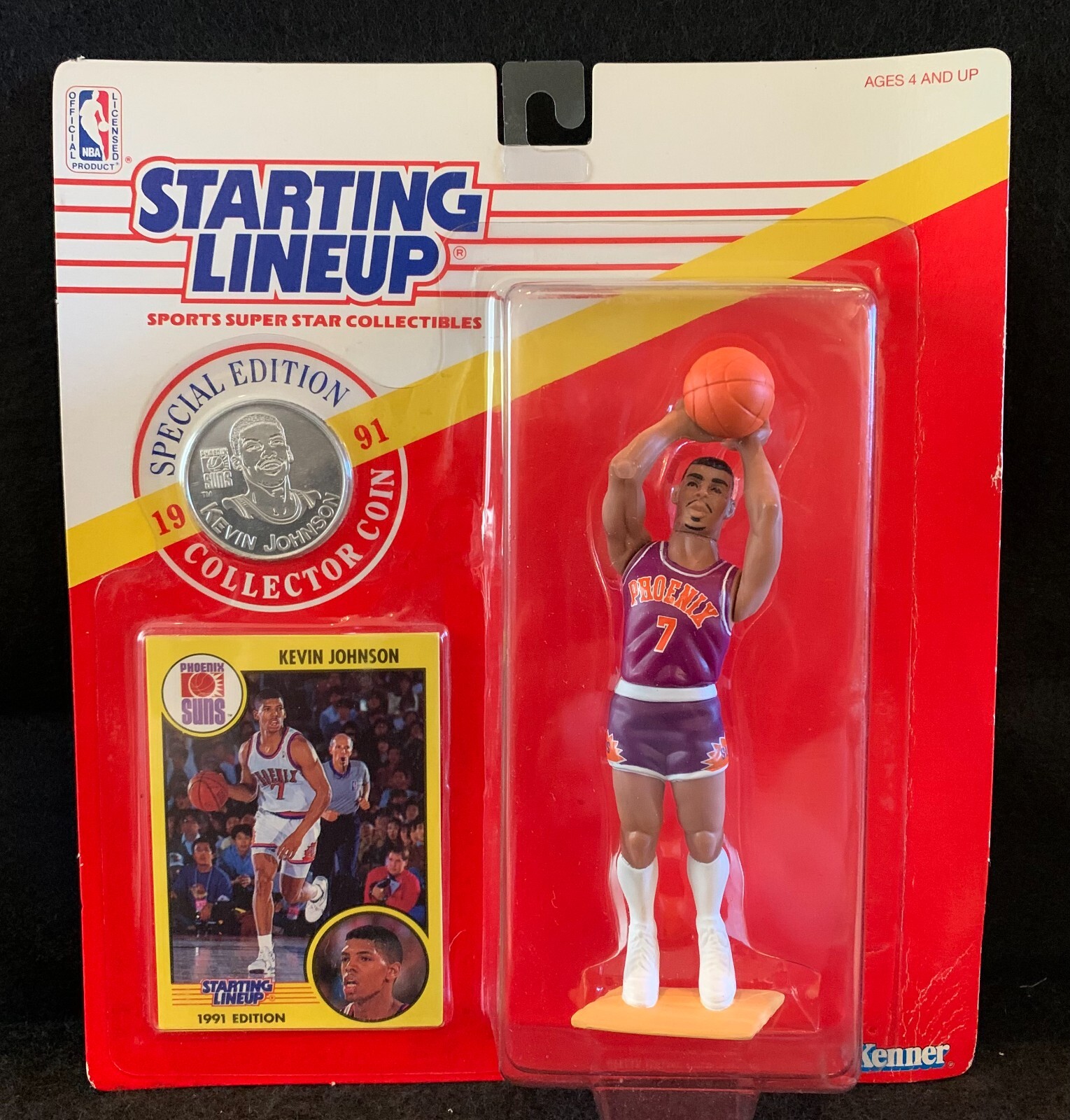 Kevin Johnson | Starting Lineup | Sports SuperStar Collectibles | 1991 Edition