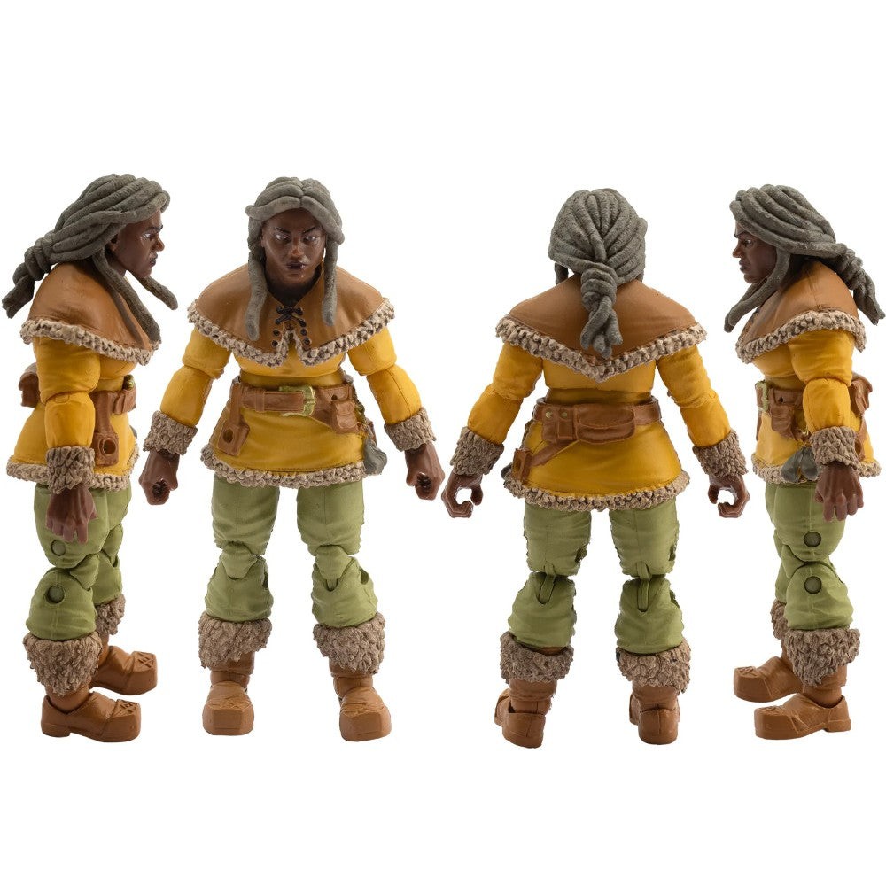 Madame Ruskin Dwarf Tavern Keeper Vitruvian H.A.C.K.S. Series 2 Fantasy 4″