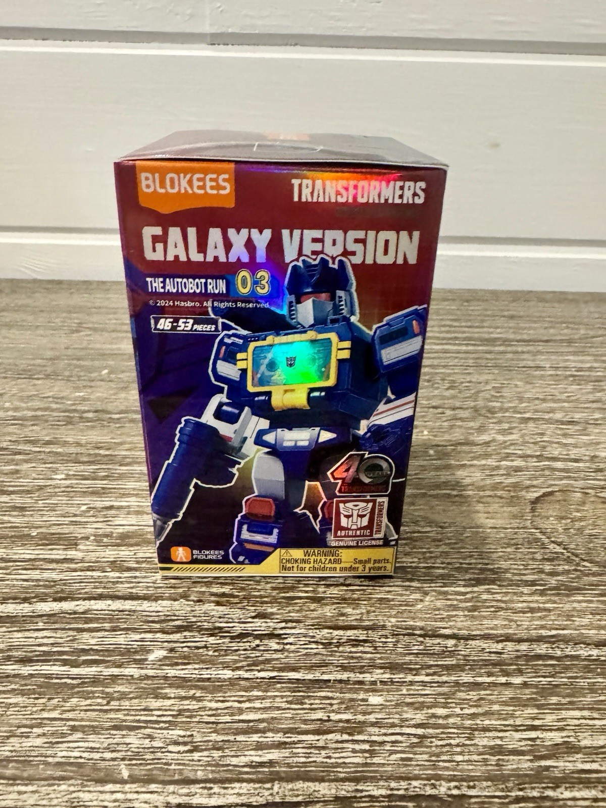 Blokees Transformers Galaxy Version 03 Autobot Run Figure 1:1 Build Kit Set of 2