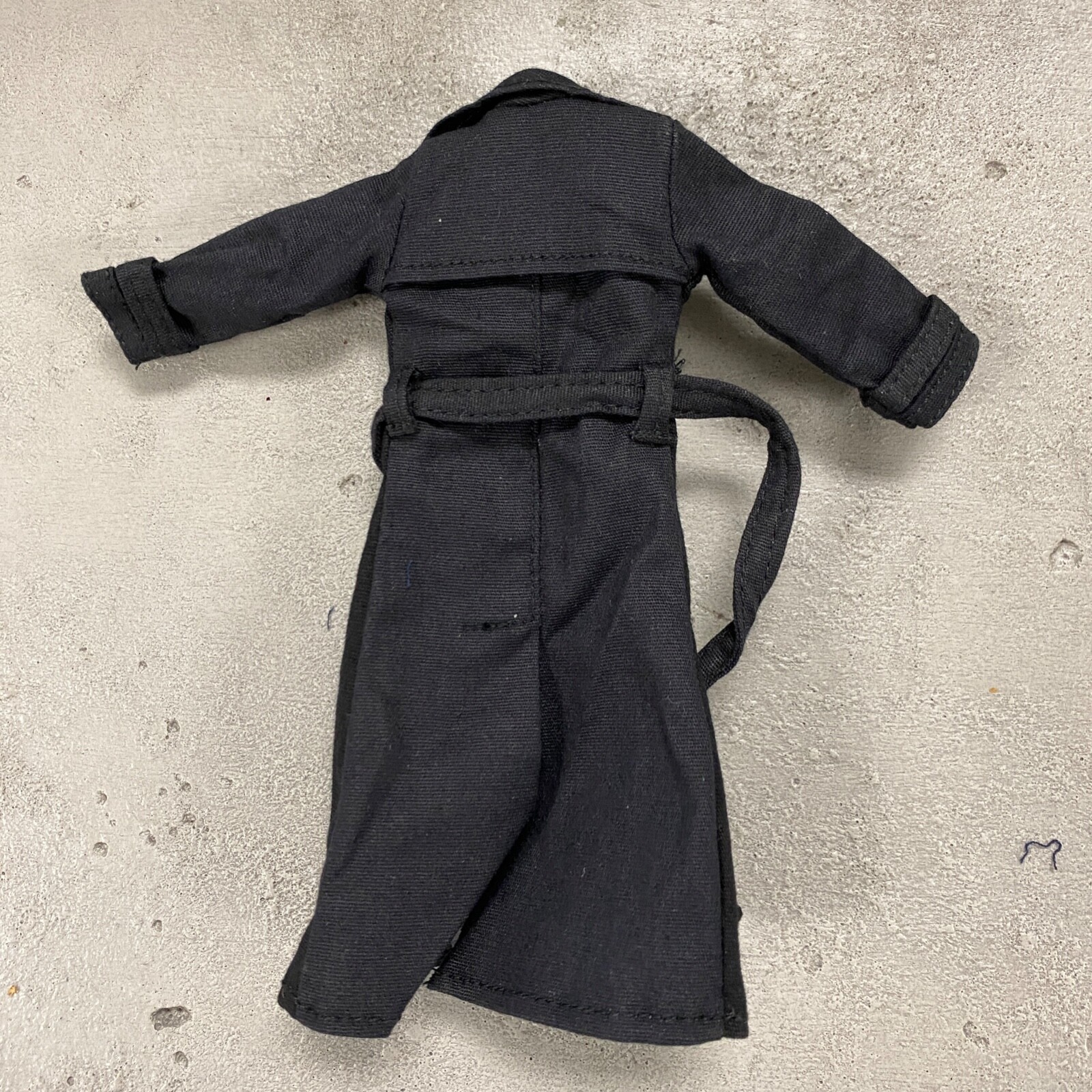 PB-LTC-NOIR: 1/12 Black Wired Trench Coat for Marvel Legends Spider-Man Noir