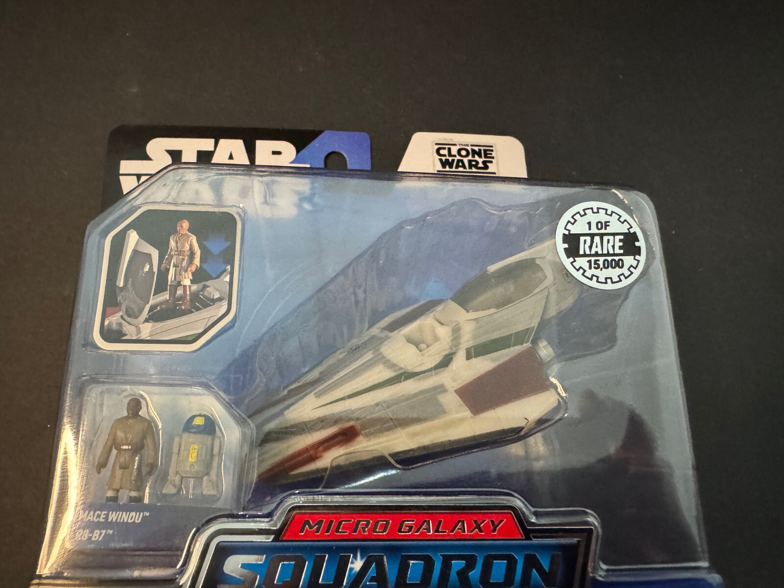Star Wars Micro Galaxy Squadron Series 8 Mace Windu’s Jedi Starfighter Chase 🔥