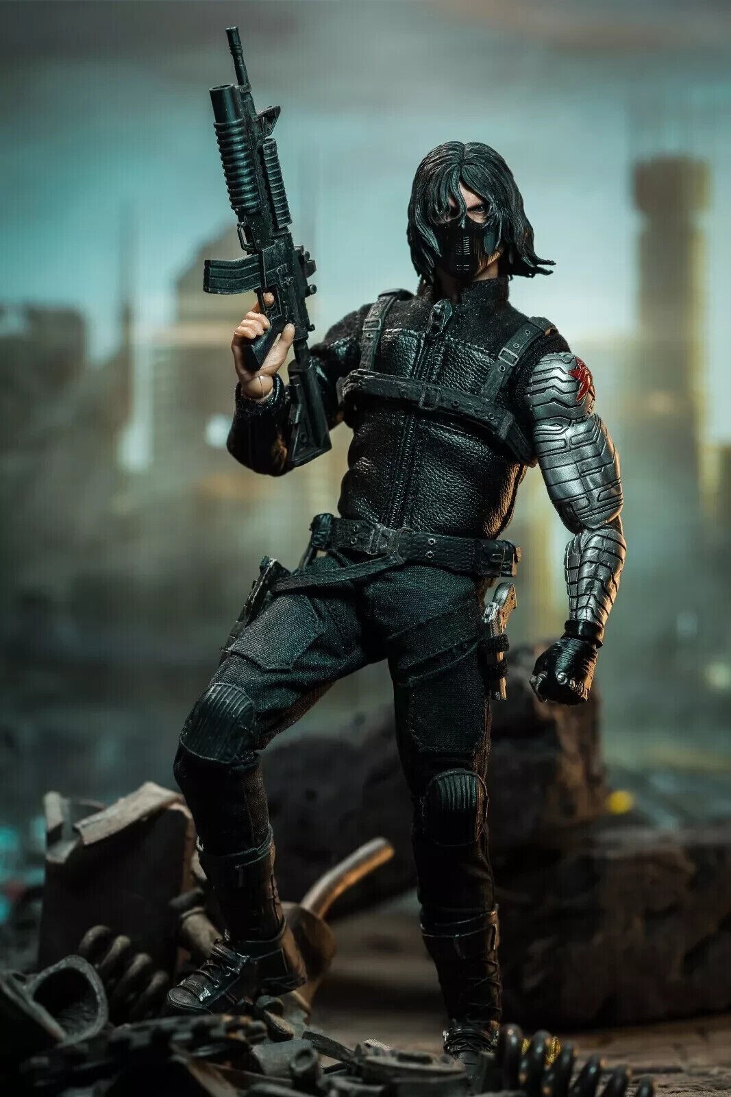 New Nota Studio 1/12 Winter Soldier Bucky Barnes 6″ Action Figure Deluxe Ver