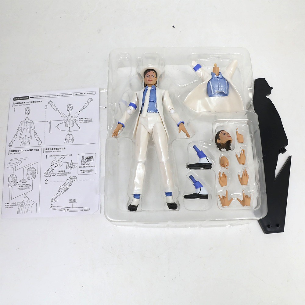 Michael Jackson Smooth Criminal Moonwalk Action Figure Model Toys