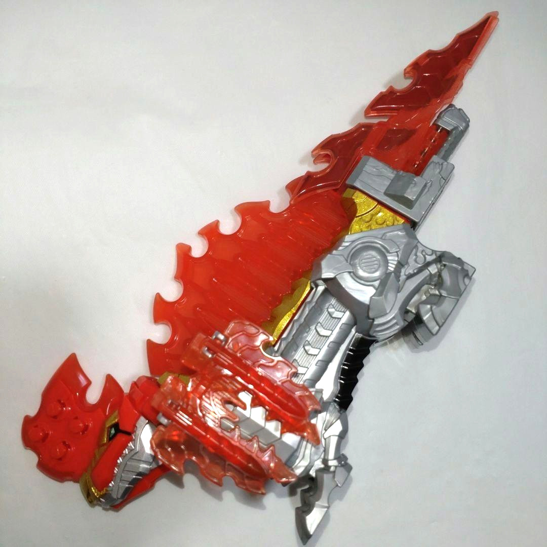 Power Rangers Dino Fury Ryusoulger DX Dime Volcano Dimetro Blazing Megazord Used