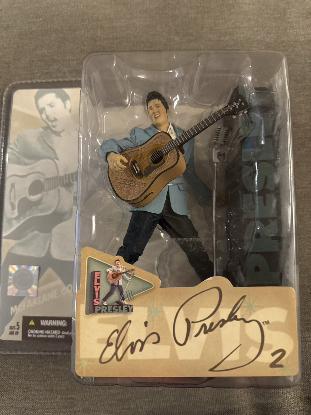 McFarlane Toys Elvis Presley Action Figure #2. 50th Anniversary Celebration.NEW