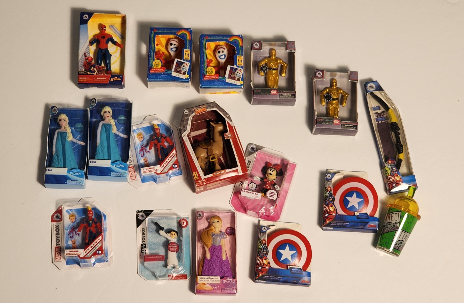 ZURU Mini Brands Disney Store Series Mixed Bundle Lot of 17 Miniatures