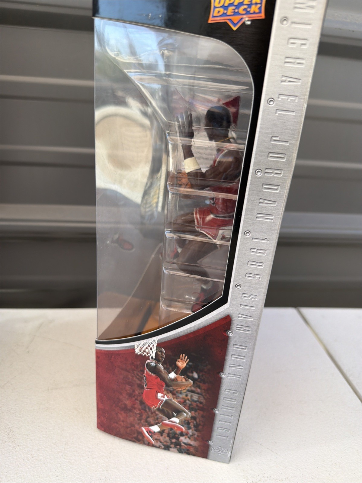 NBA-Upper Deck Pro Shots – Michael Jordan – Chicago Bulls – Figure & Card – 2008