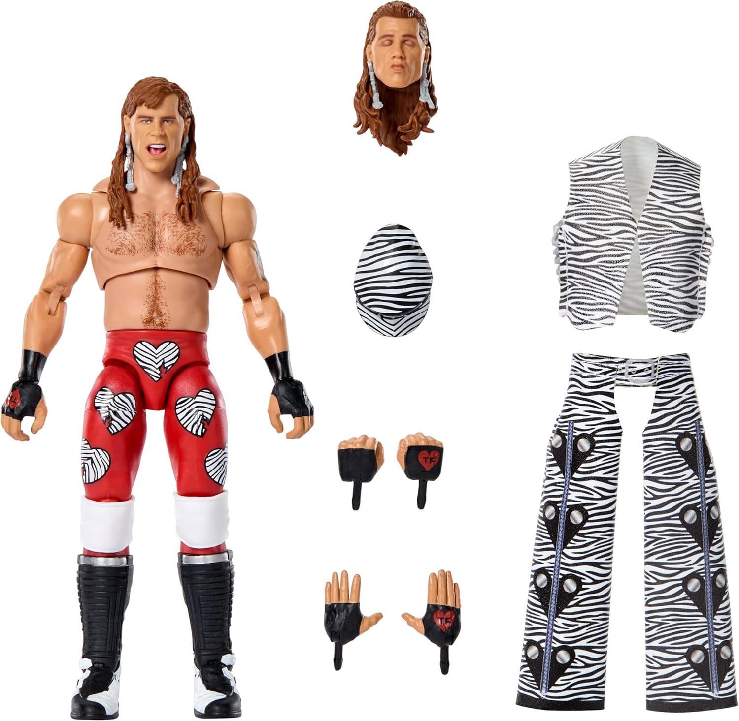Mattel Ultimate Edition Action Figure & Accessories Set, Shawn Michaels 6-Inch