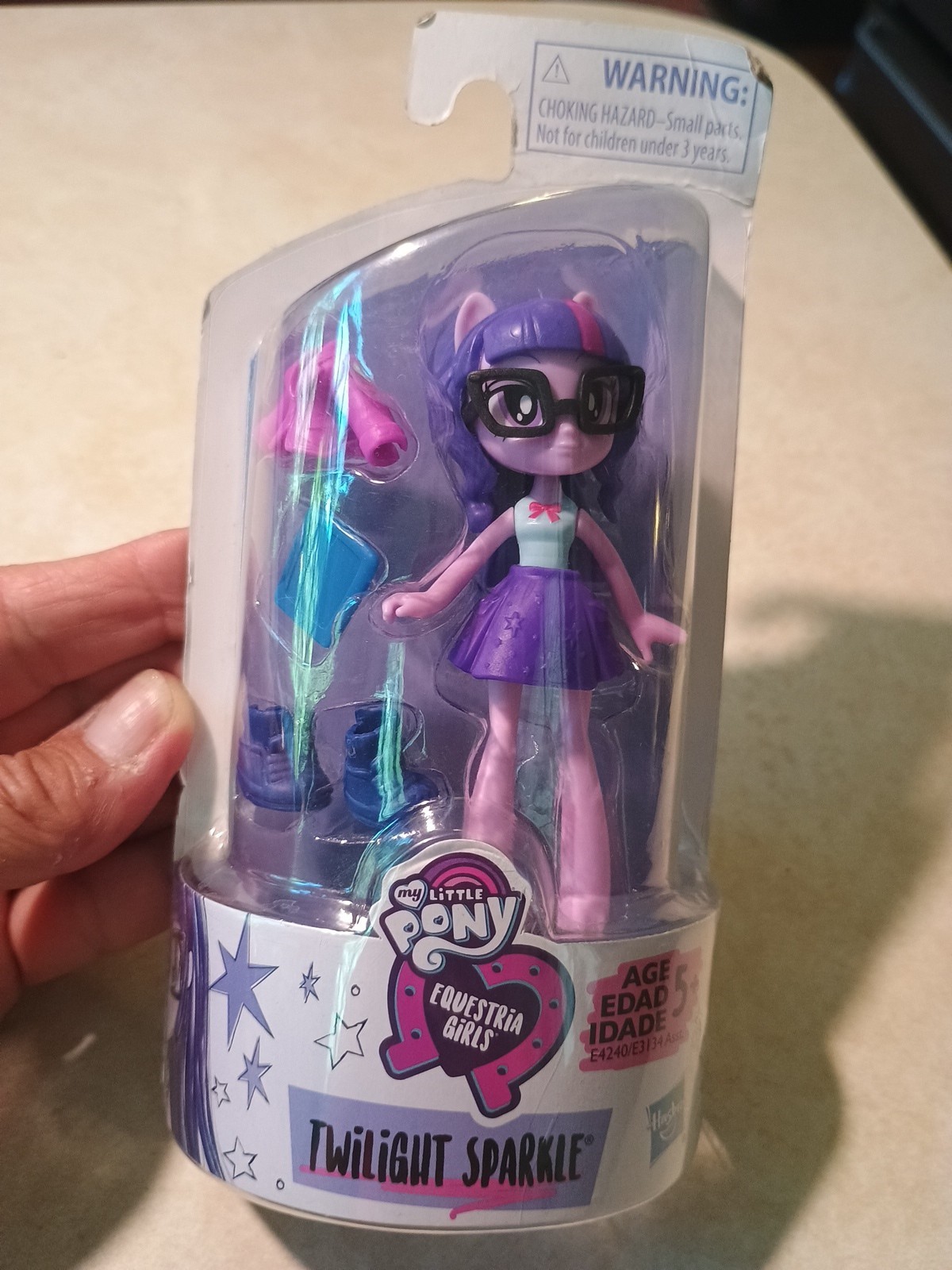 New My Little Pony Equestria Girls Minis Twilight Sparkle 3.5″ Doll w clothes