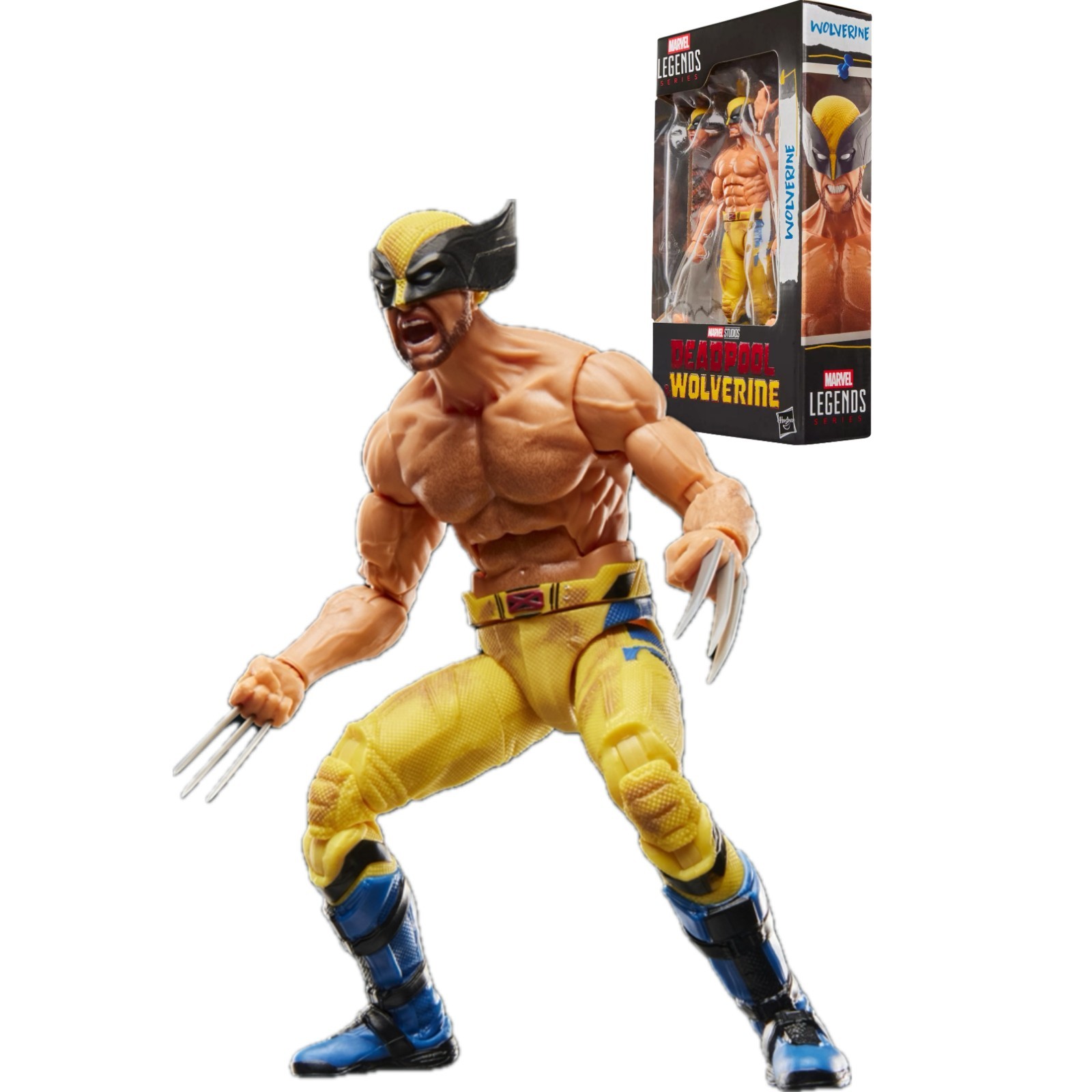 Marvel Legends 6″ Wolverine Shirtless Deadpool 260722