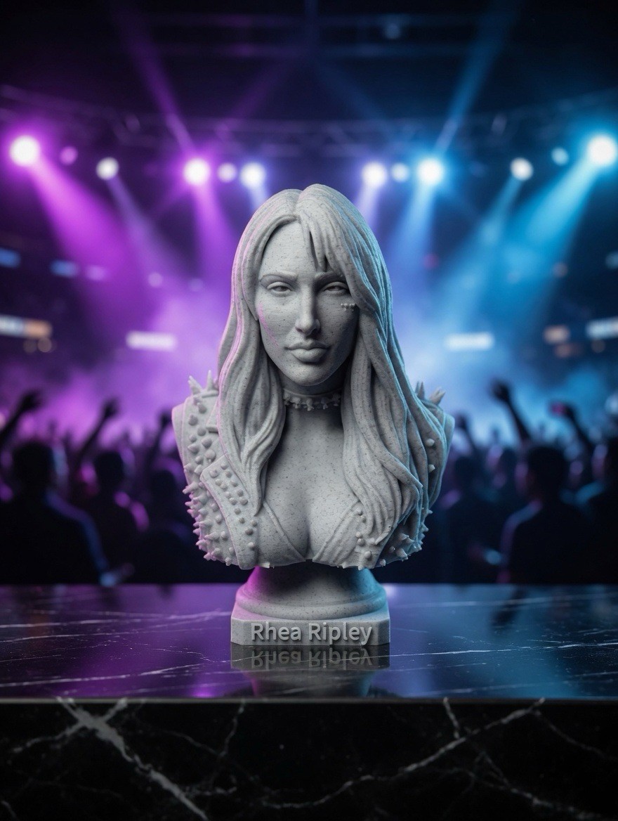 Rhea Ripley WWE Statue Bust Limited Edition Figure Collectible New