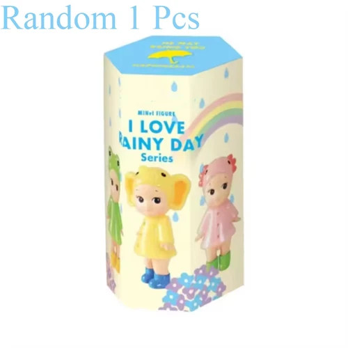 Rainy Day Blind Box Mystery Mini Figure Cute Collectible Designer Toy Random 1PC