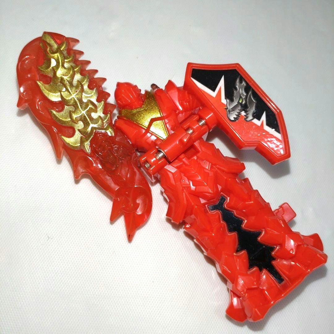 Power Rangers Dino Fury Ryusoulger DX Dime Volcano Dimetro Blazing Megazord Used