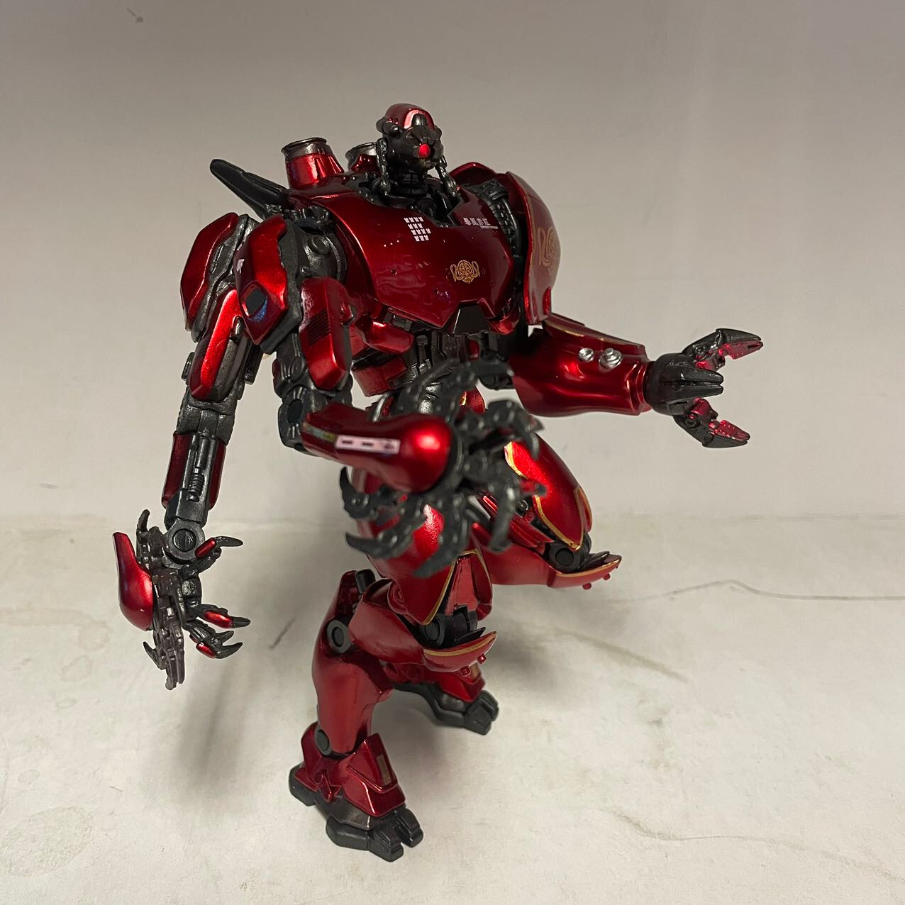 Crimson Typhoon Jaeger 7″ Movable Figure Toy Gift Statue Pacific Rim Gift Box