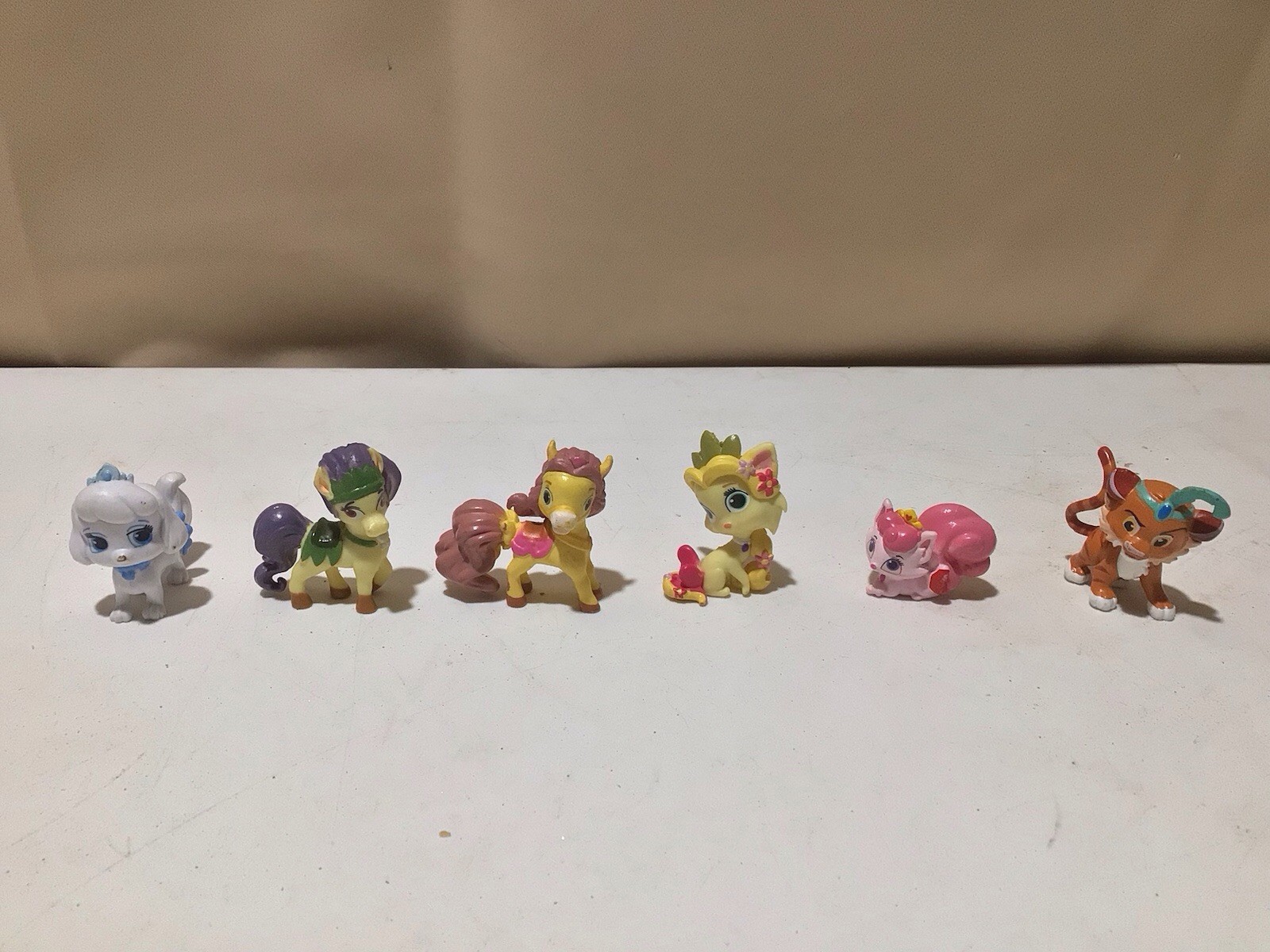 Disney Princess Palace Pets Figurines Lot of 6