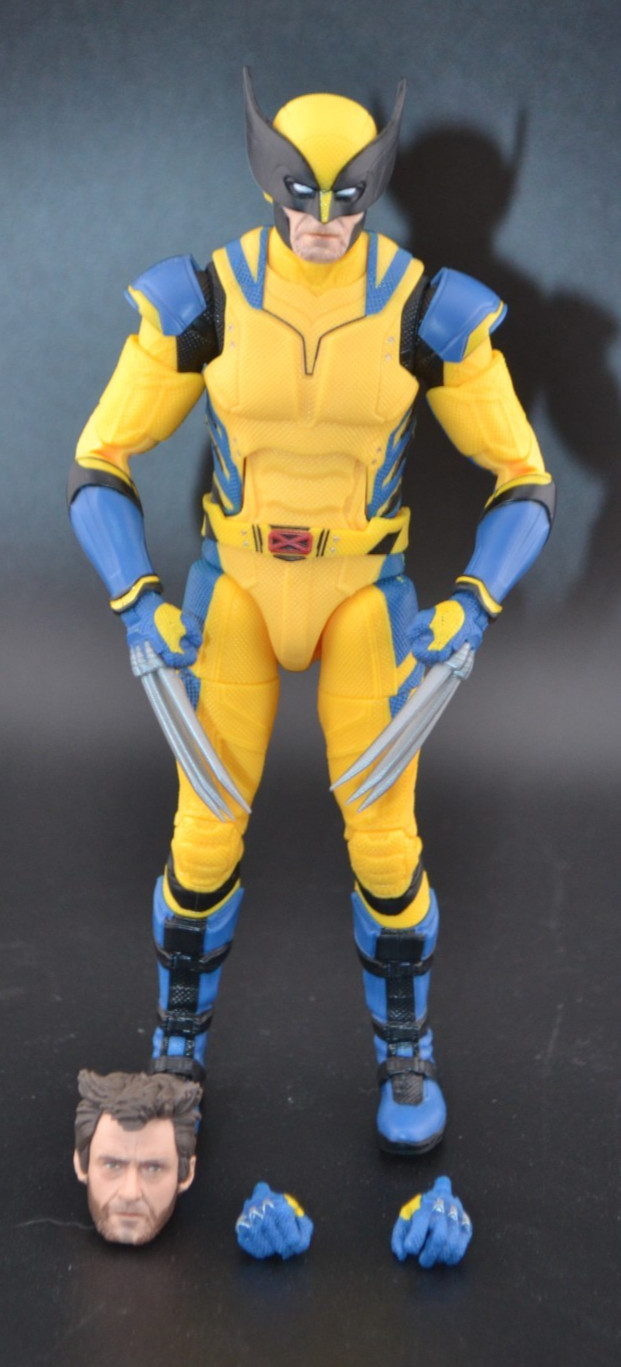 Marvel Legends Deadpool & Wolverine 6″ Action Figure Wolverine Yellow Suit