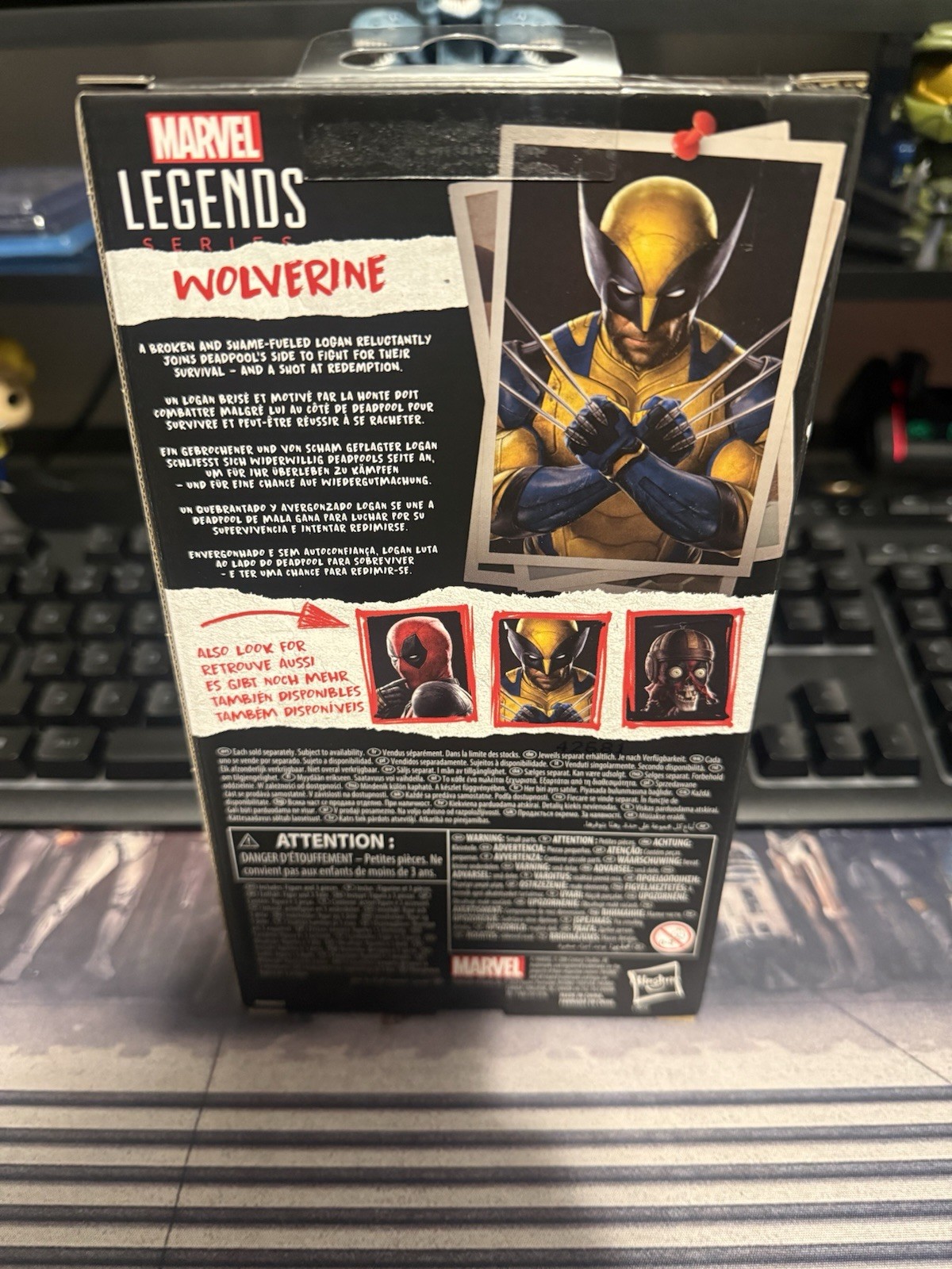 Marvel Legends Deadpool & Wolverine Wolverine 6″ Action Figure Brand New Sealed