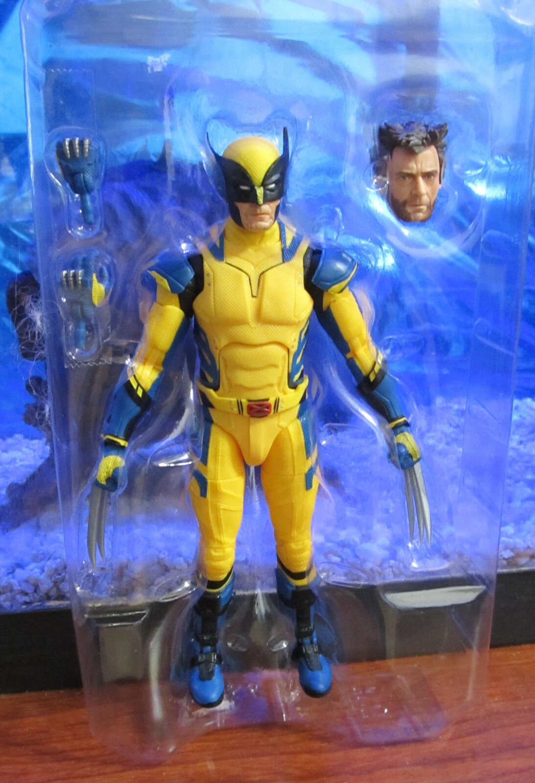 Marvel Legends 2024 MOVIE 3 WOLVERINE FIGURE Loose MCU Deadpool & Hugh Jackman