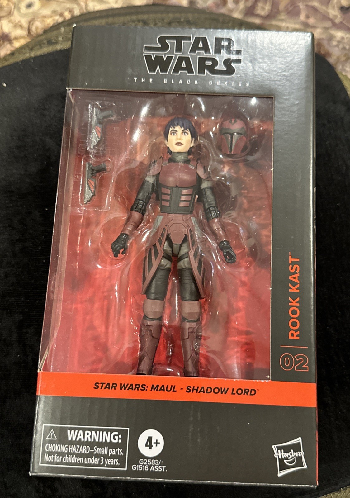 Star Wars Black Series Rook Kast (Maul Shadow Lord) 02 – New 6 Inch In Hand