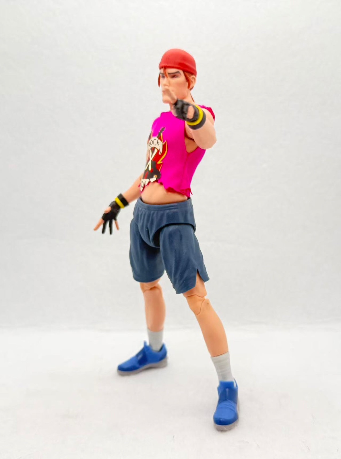 SU-GMBT-SHT: 1/12 Pink Crop Top Shirt for Marvel Legends Gambit